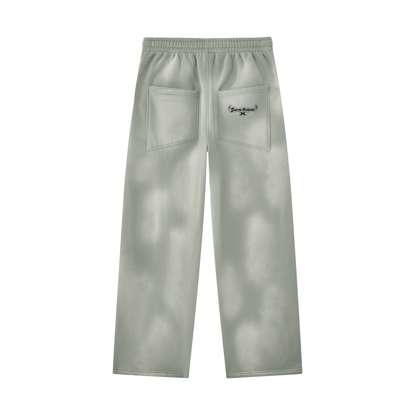 SLHM DOUBLE LOGO Unisex Sunfade Wide Leg Fleece Sweatpants