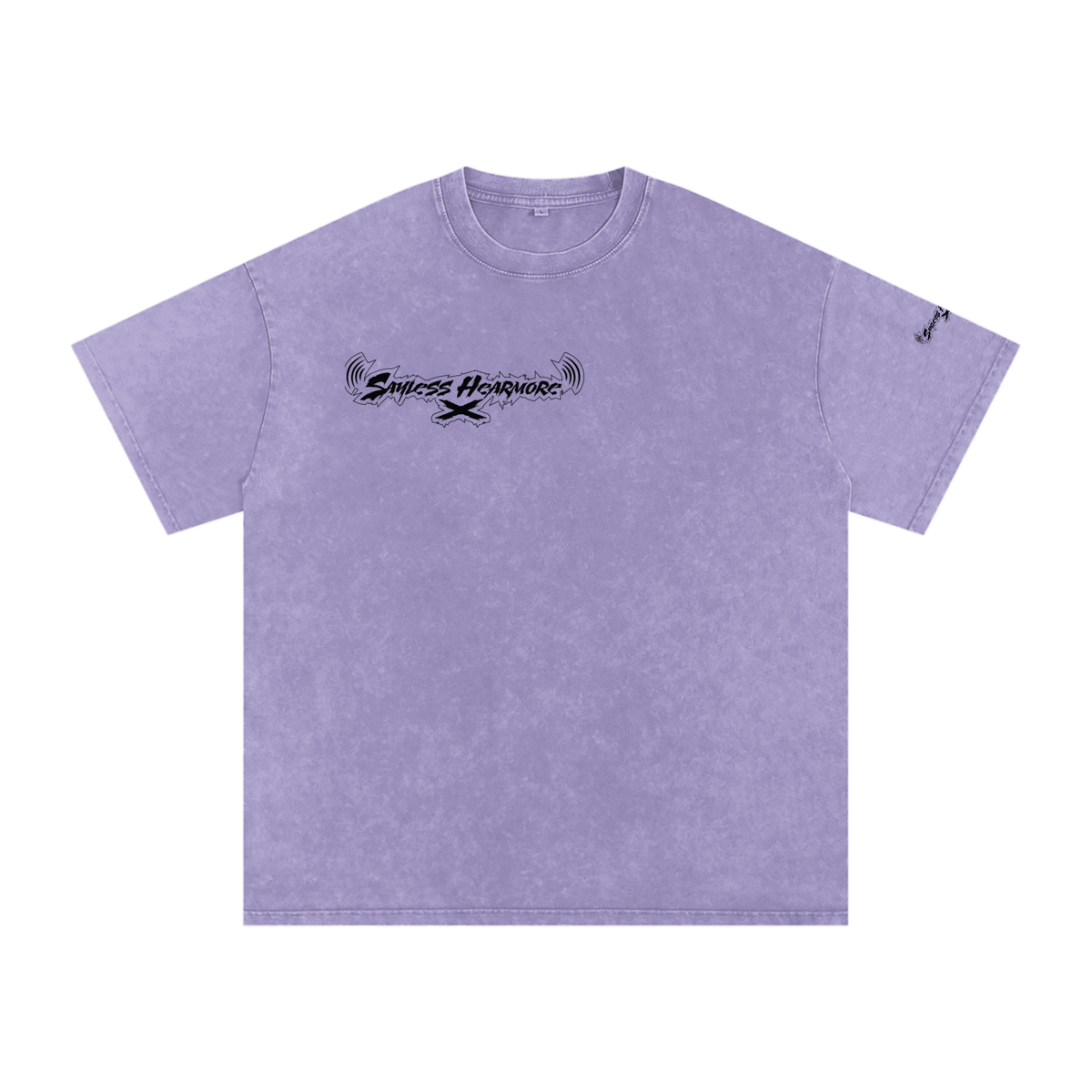 SLHM CLASSIC Snow Washed Oversized Cotton T-Shirt