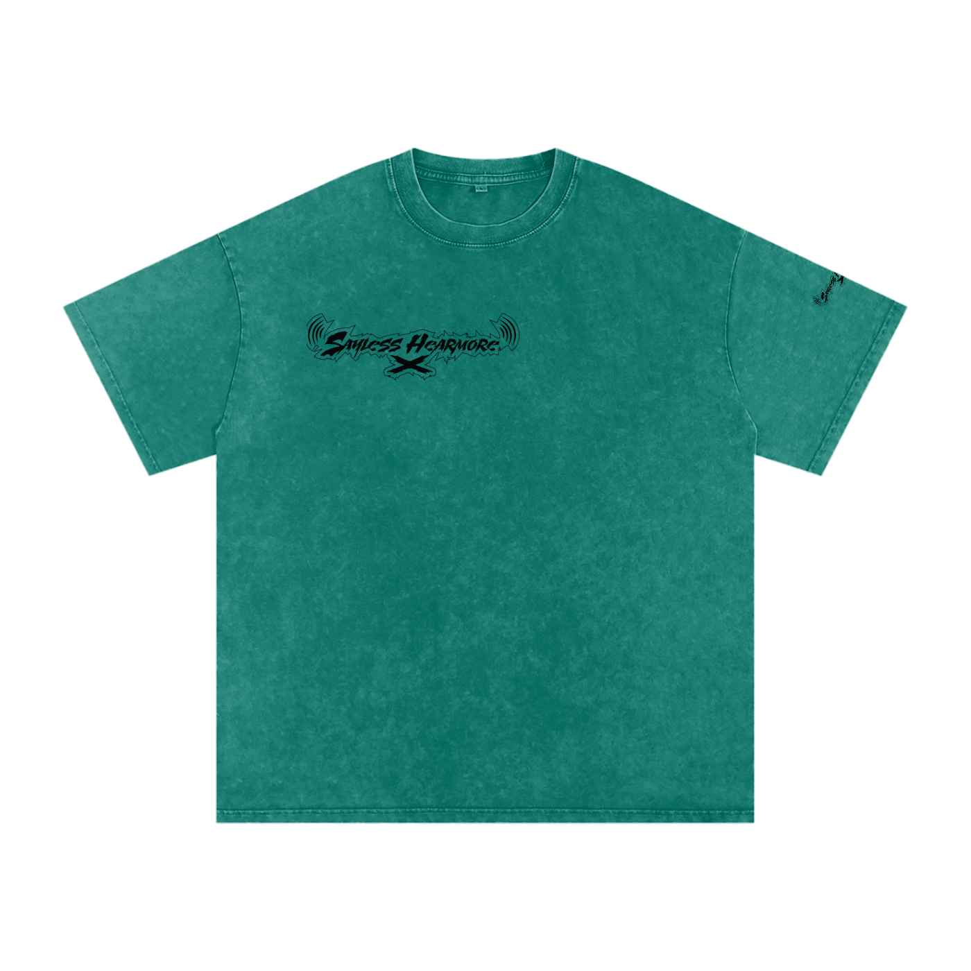 SLHM CLASSIC Snow Washed Oversized Cotton T-Shirt