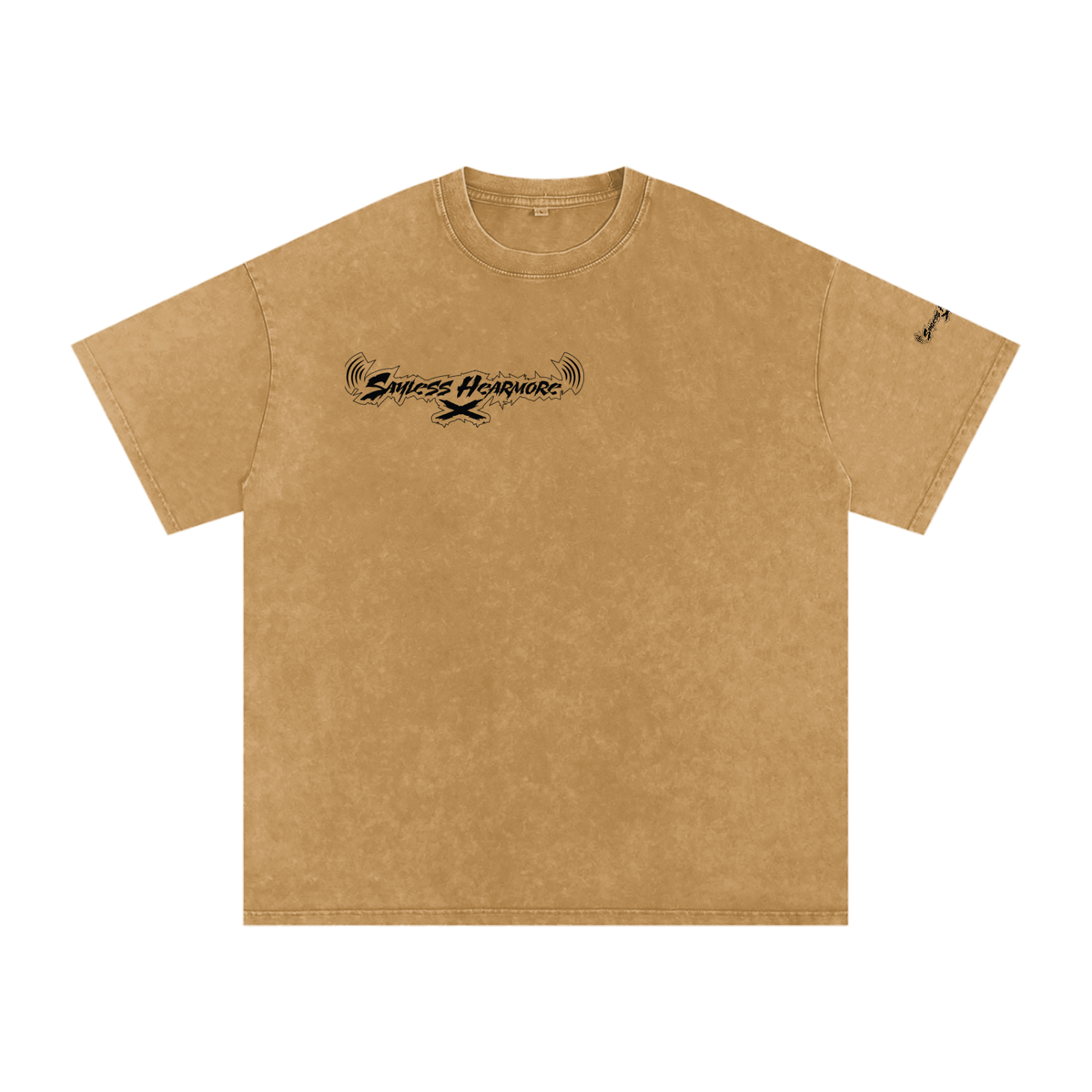 SLHM CLASSIC Snow Washed Oversized Cotton T-Shirt