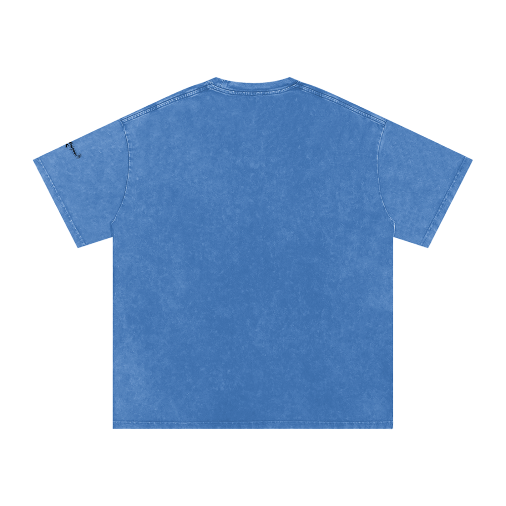 SLHM CLASSIC Snow Washed Oversized Cotton T-Shirt