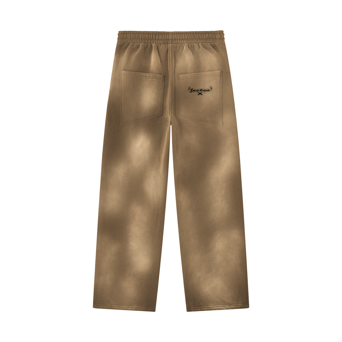 SLHM DOUBLE LOGO Unisex Sunfade Wide Leg Fleece Sweatpants