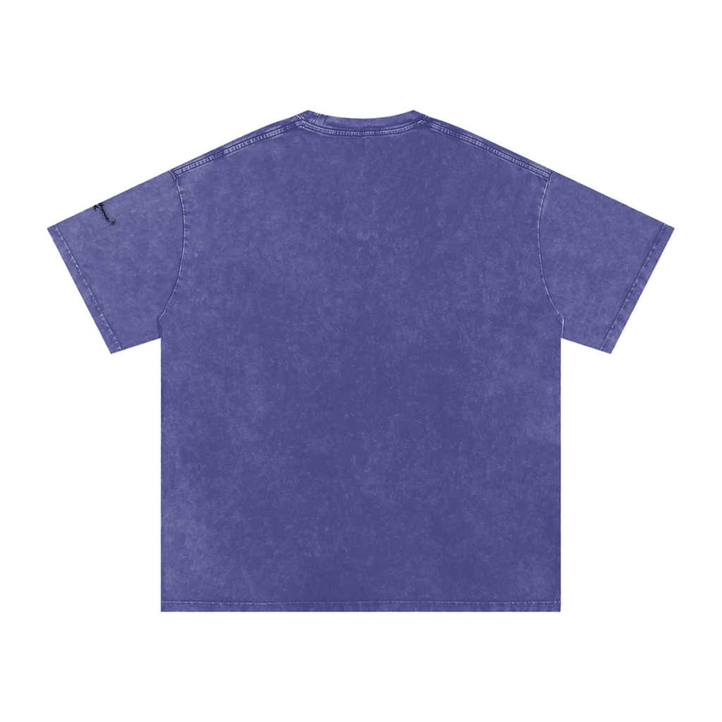SLHM CLASSIC Snow Washed Oversized Cotton T-Shirt