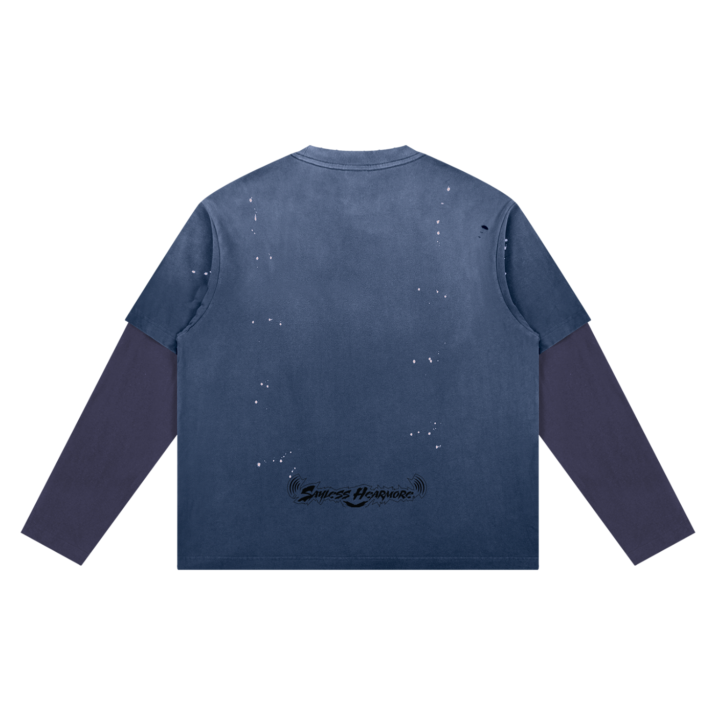 SLHM OG LOGO Unisex Vintage Wash Distressed Layer T-Shirt
