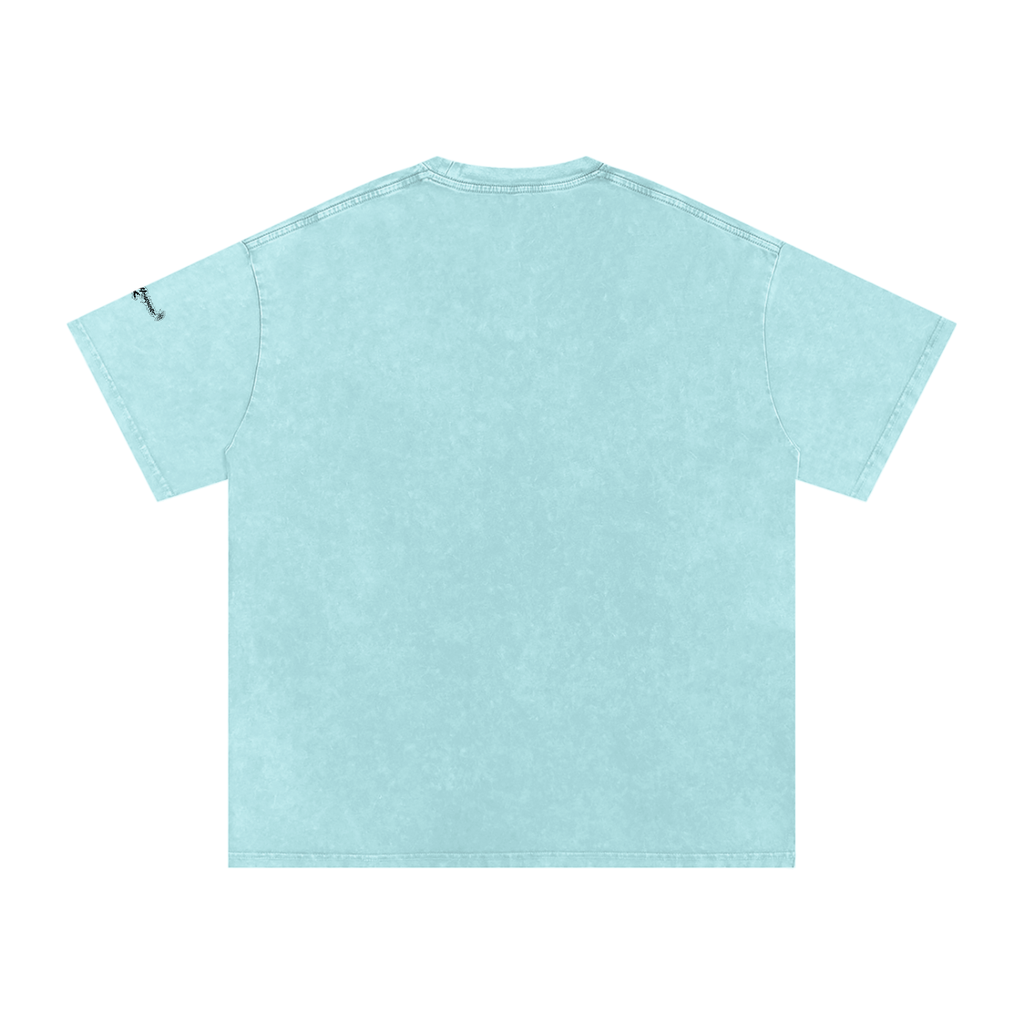 SLHM CLASSIC Snow Washed Oversized Cotton T-Shirt