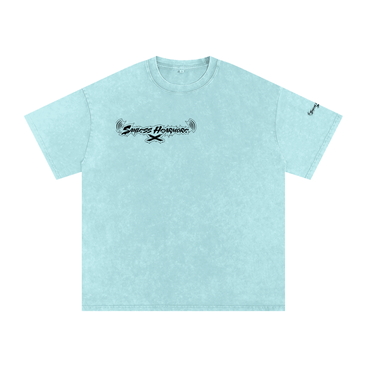 SLHM CLASSIC Snow Washed Oversized Cotton T-Shirt