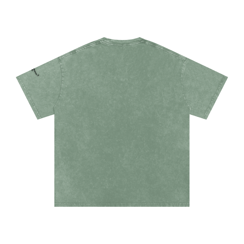 SLHM CLASSIC Snow Washed Oversized Cotton T-Shirt