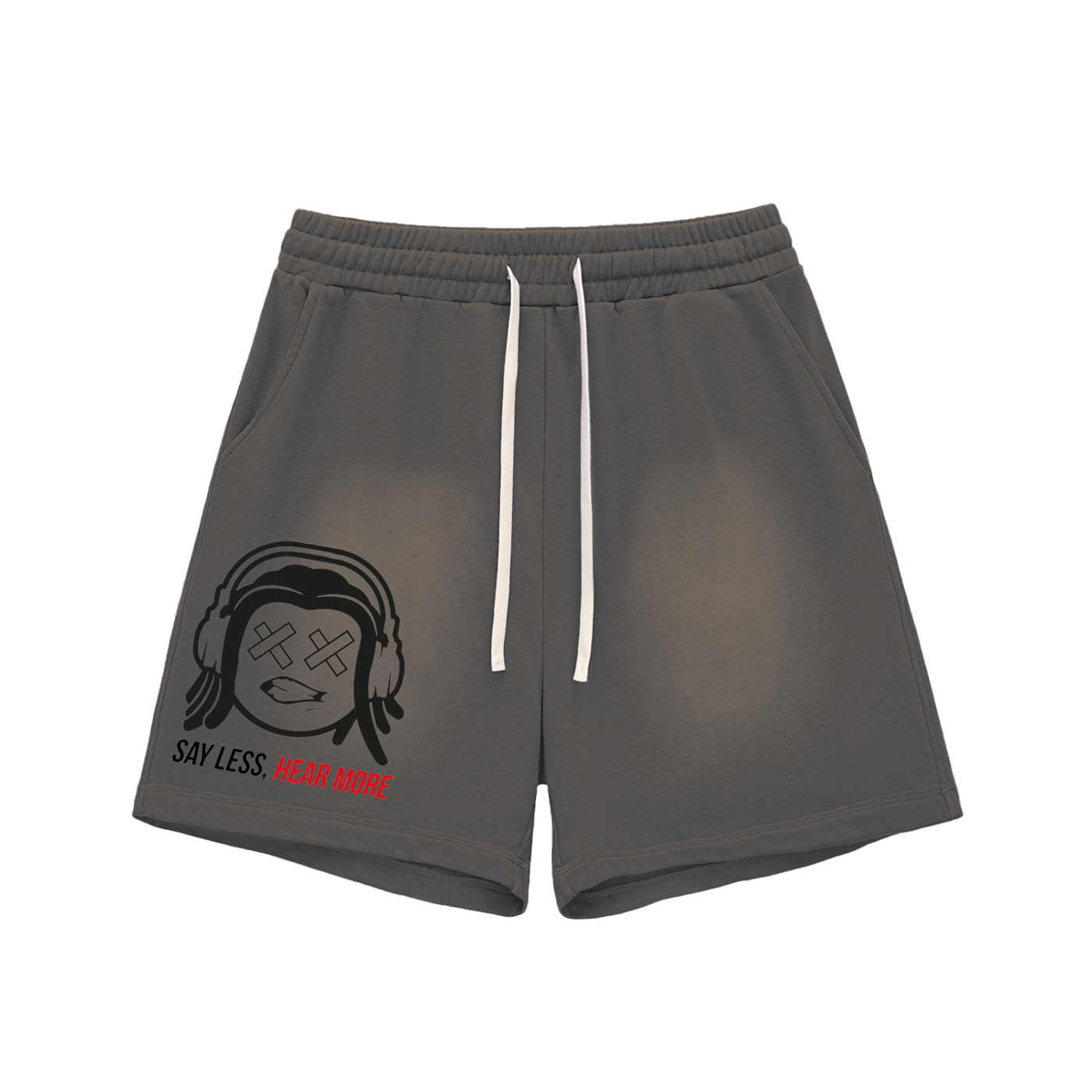 SLHM Sun Fade Raw Edge Cotton Shorts