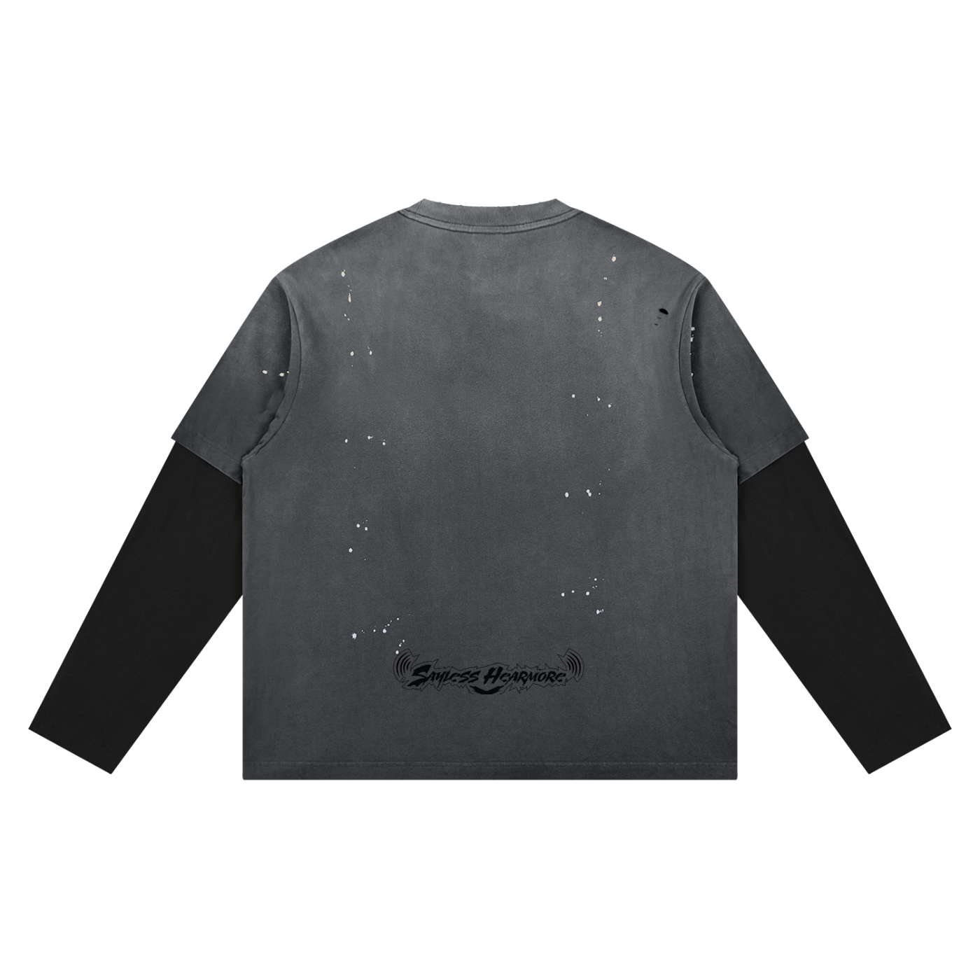 SLHM OG LOGO Unisex Vintage Wash Distressed Layer T-Shirt