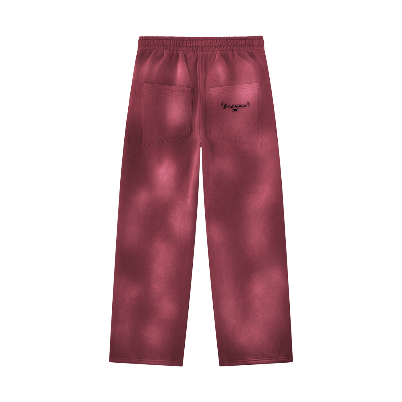 SLHM DOUBLE LOGO Unisex Sunfade Wide Leg Fleece Sweatpants