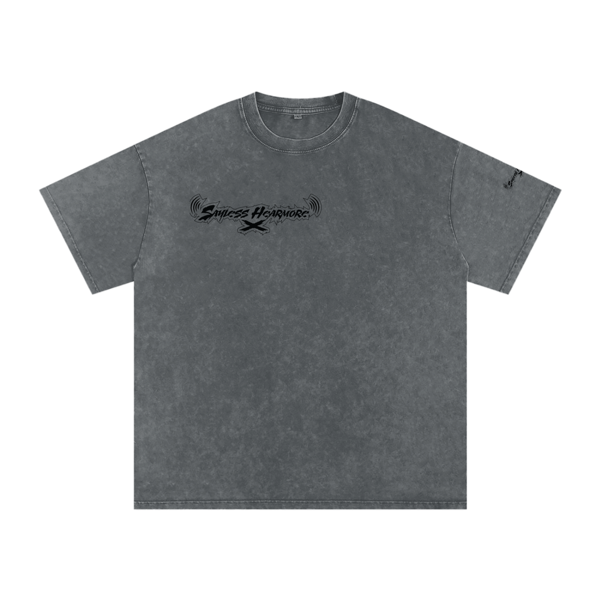 SLHM CLASSIC Snow Washed Oversized Cotton T-Shirt