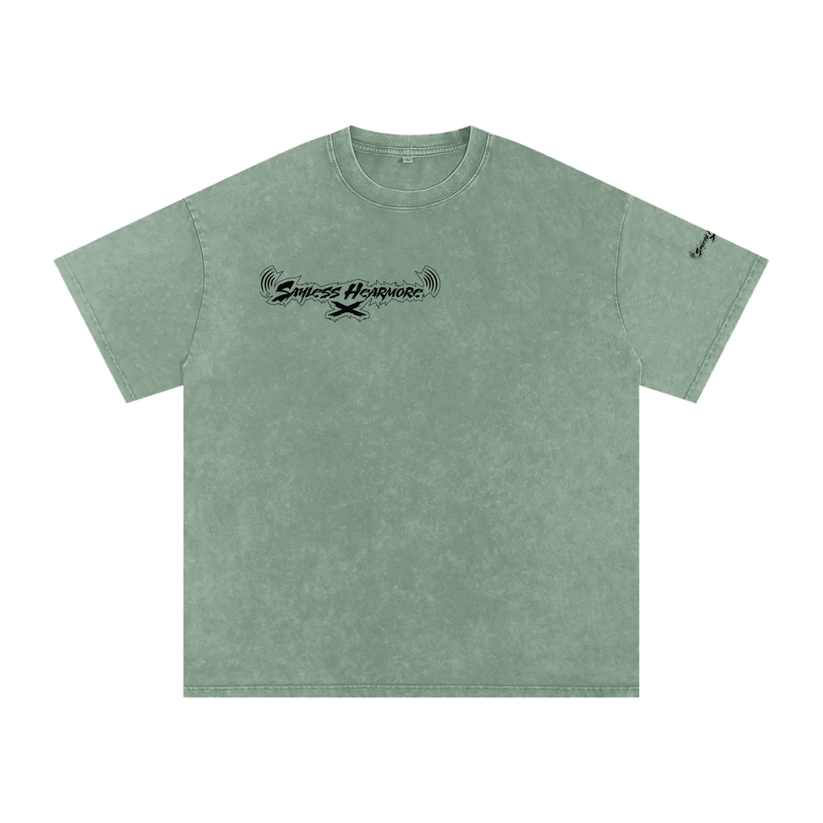 SLHM CLASSIC Snow Washed Oversized Cotton T-Shirt