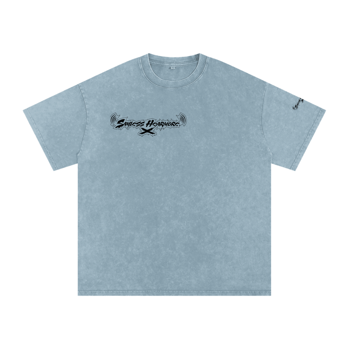 SLHM CLASSIC Snow Washed Oversized Cotton T-Shirt