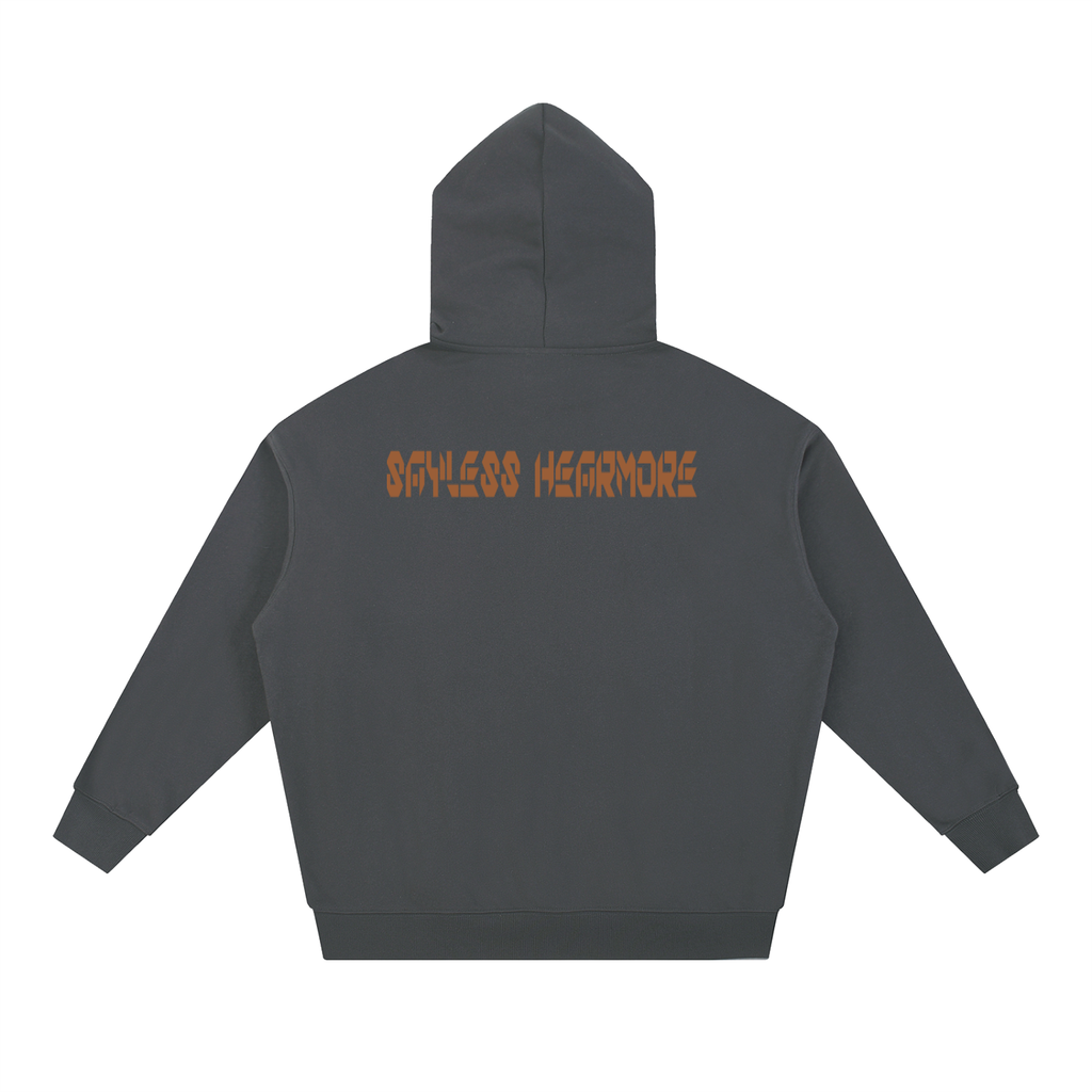 Say Less, Hear More Heavyweight Hoodie