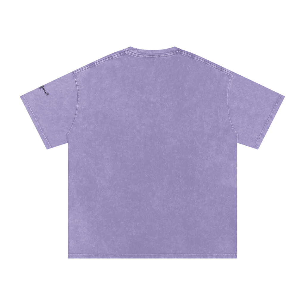 SLHM CLASSIC Snow Washed Oversized Cotton T-Shirt