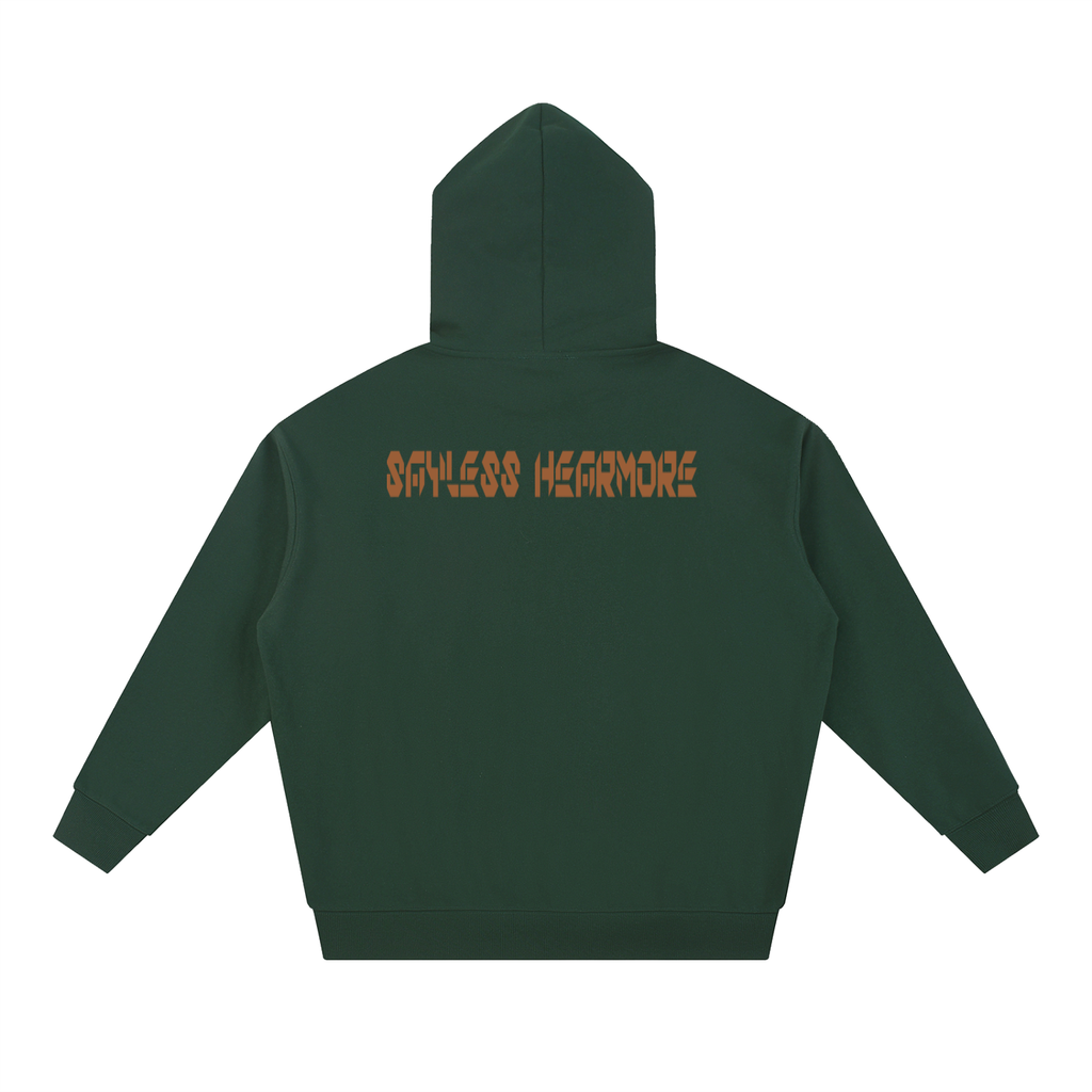 Say Less, Hear More Heavyweight Hoodie