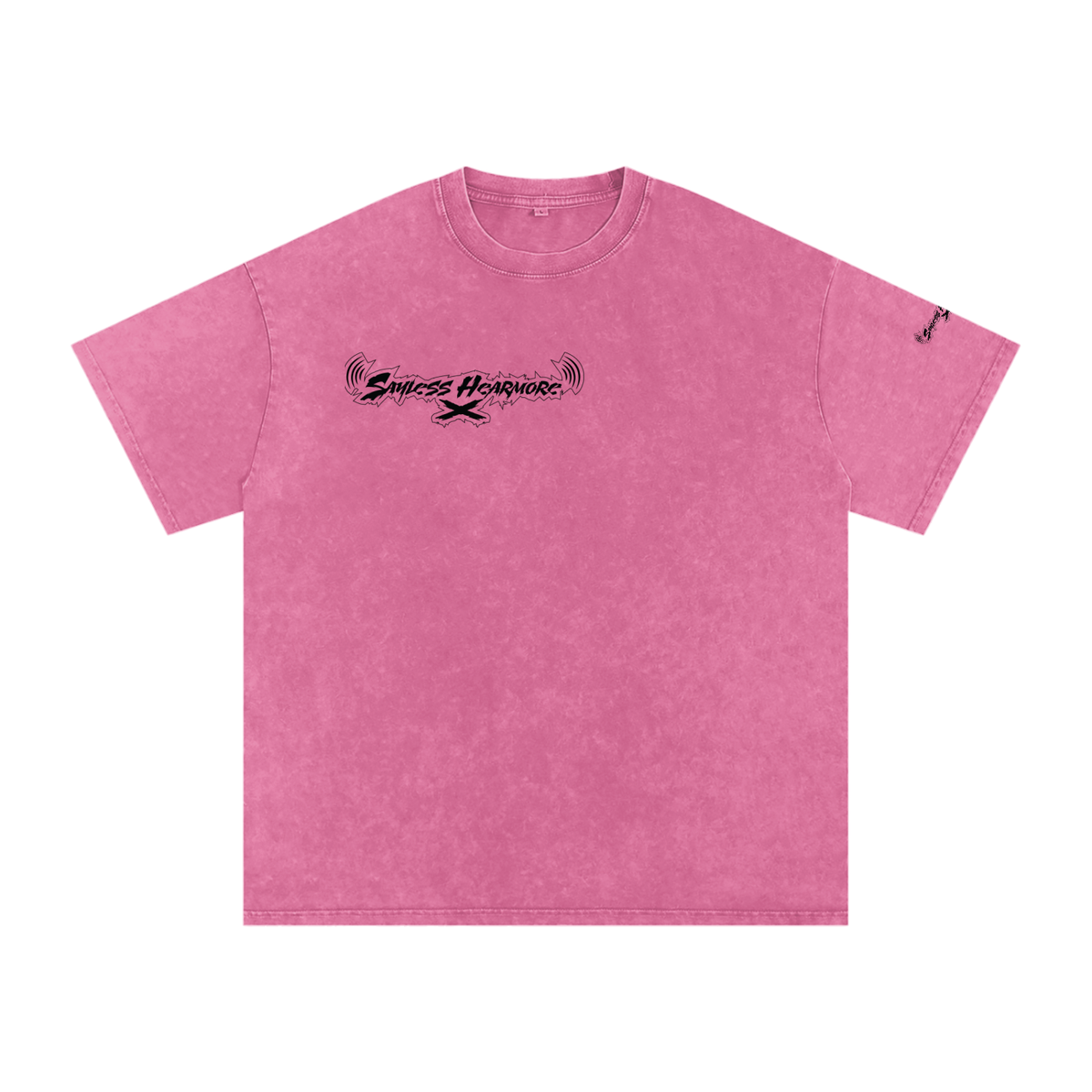 SLHM CLASSIC Snow Washed Oversized Cotton T-Shirt
