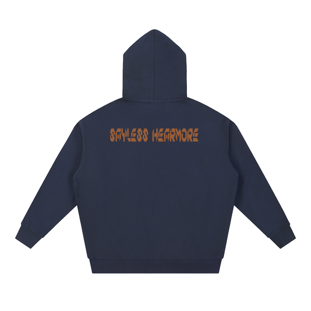 Say Less, Hear More Heavyweight Hoodie