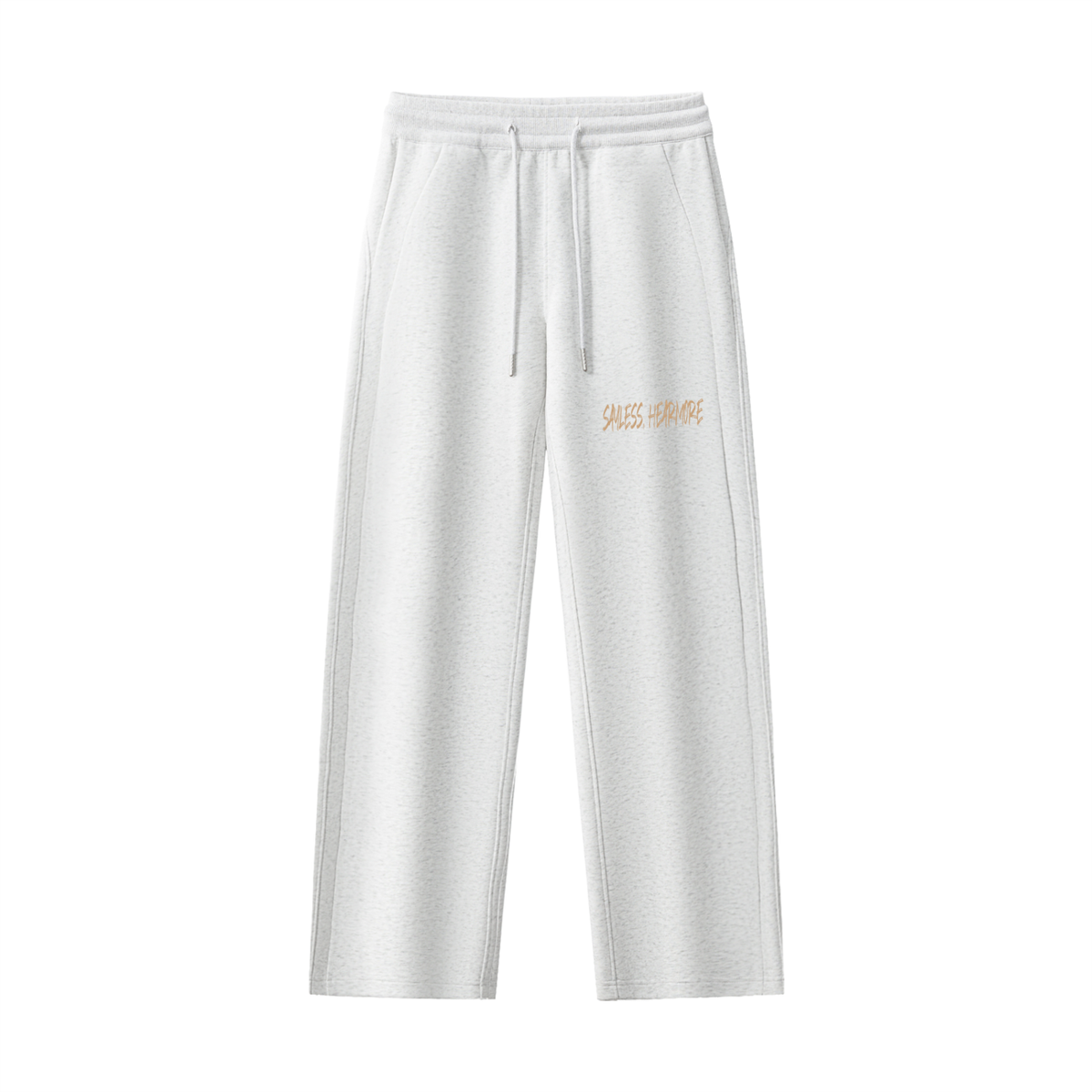 Klinikal Wear Say Less, Hear More Straight-Leg Sweatpants