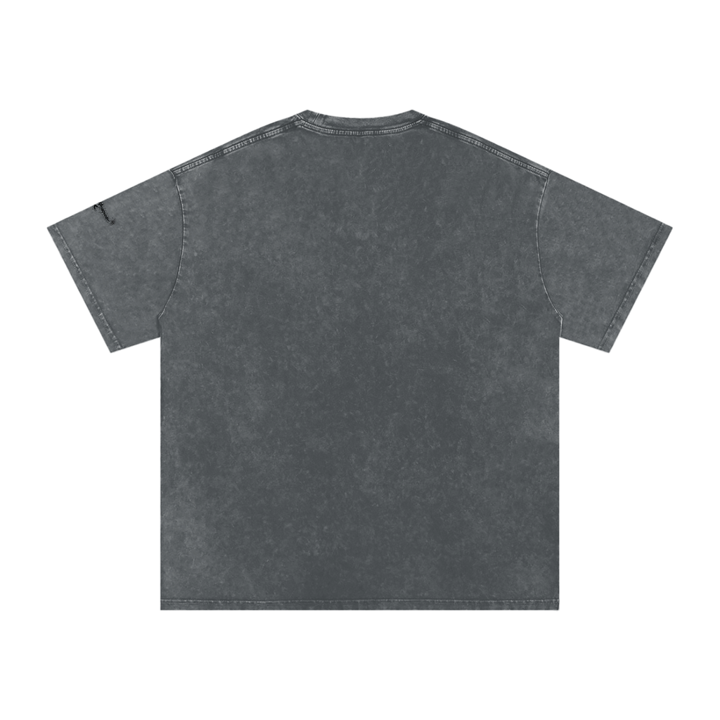 SLHM CLASSIC Snow Washed Oversized Cotton T-Shirt