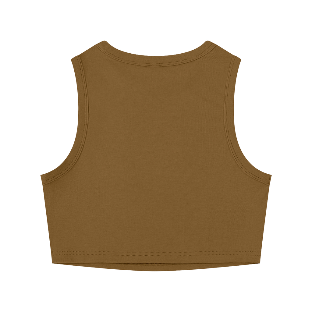 SLHM OG LOGO Women's Tight Crewneck Crop Tank Top